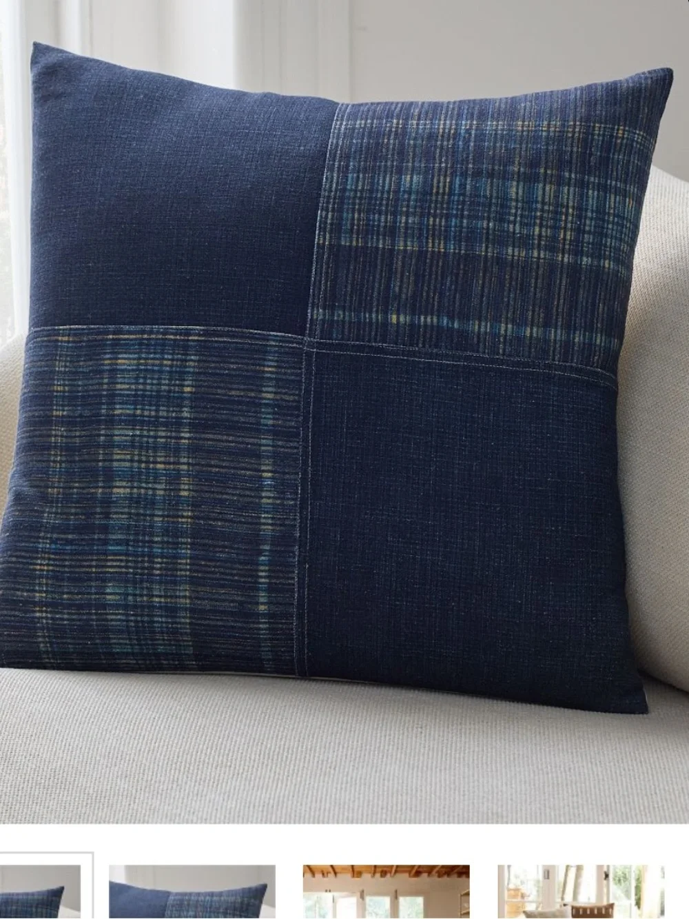 West Elm Patchwork Pillow Cover